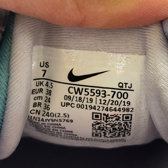 ✔️ New✔️ NIKE Air Vapormax Plus 'Pastel' ~ 7 - Picture 7 of 8